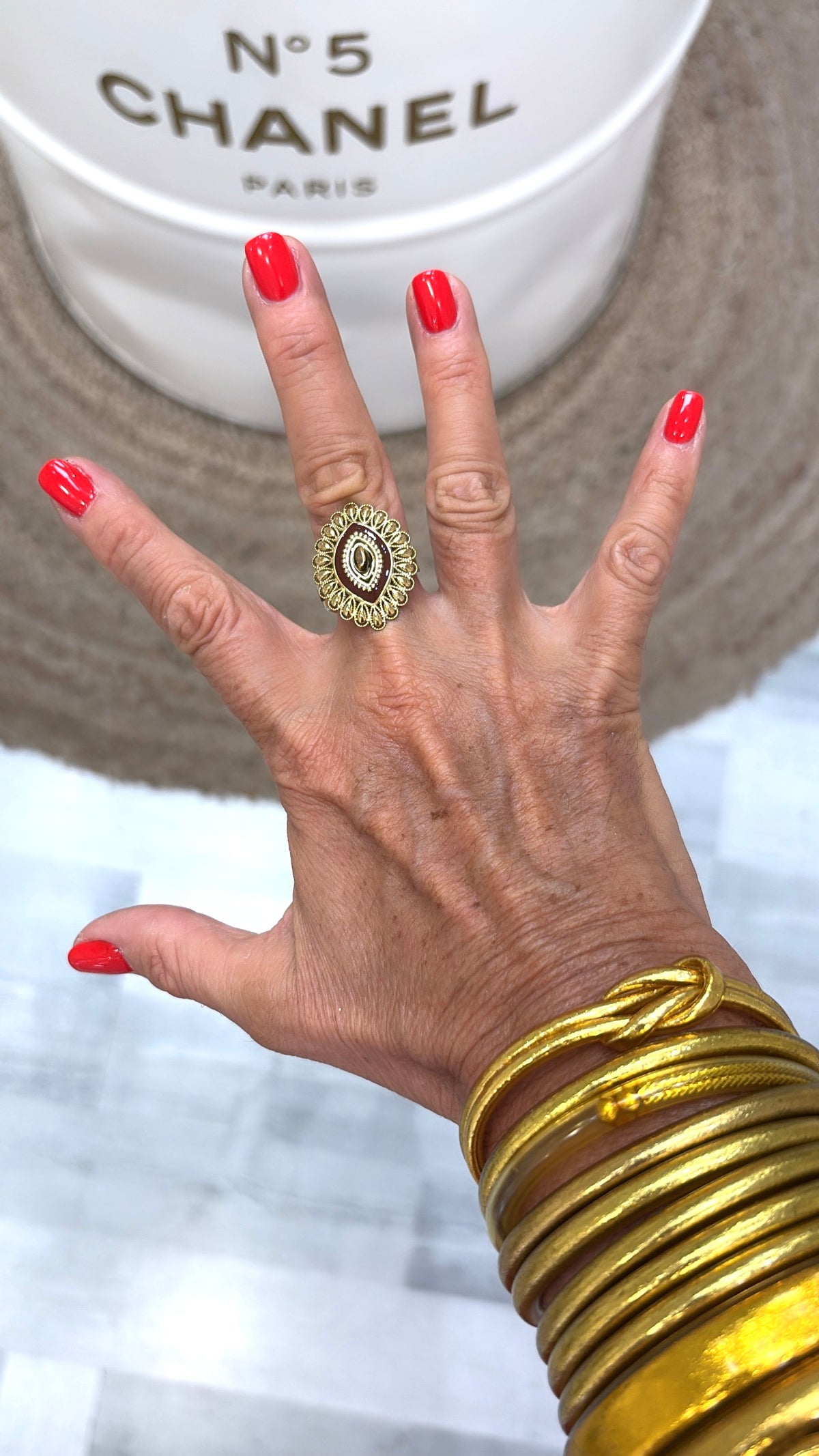 Bague Œil de Naga