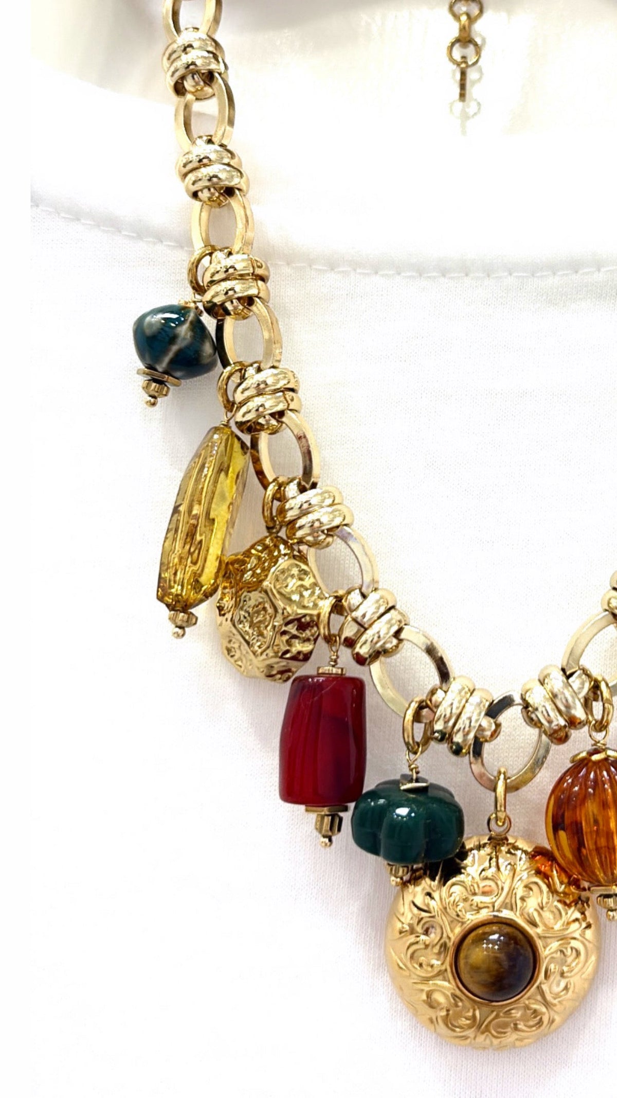 Collier Hélios Œil de Tigre