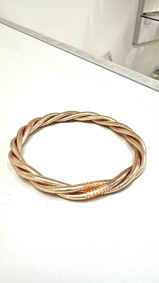 Kumlaï Twist Rose Gold 7cm Spécial Grand Poignet