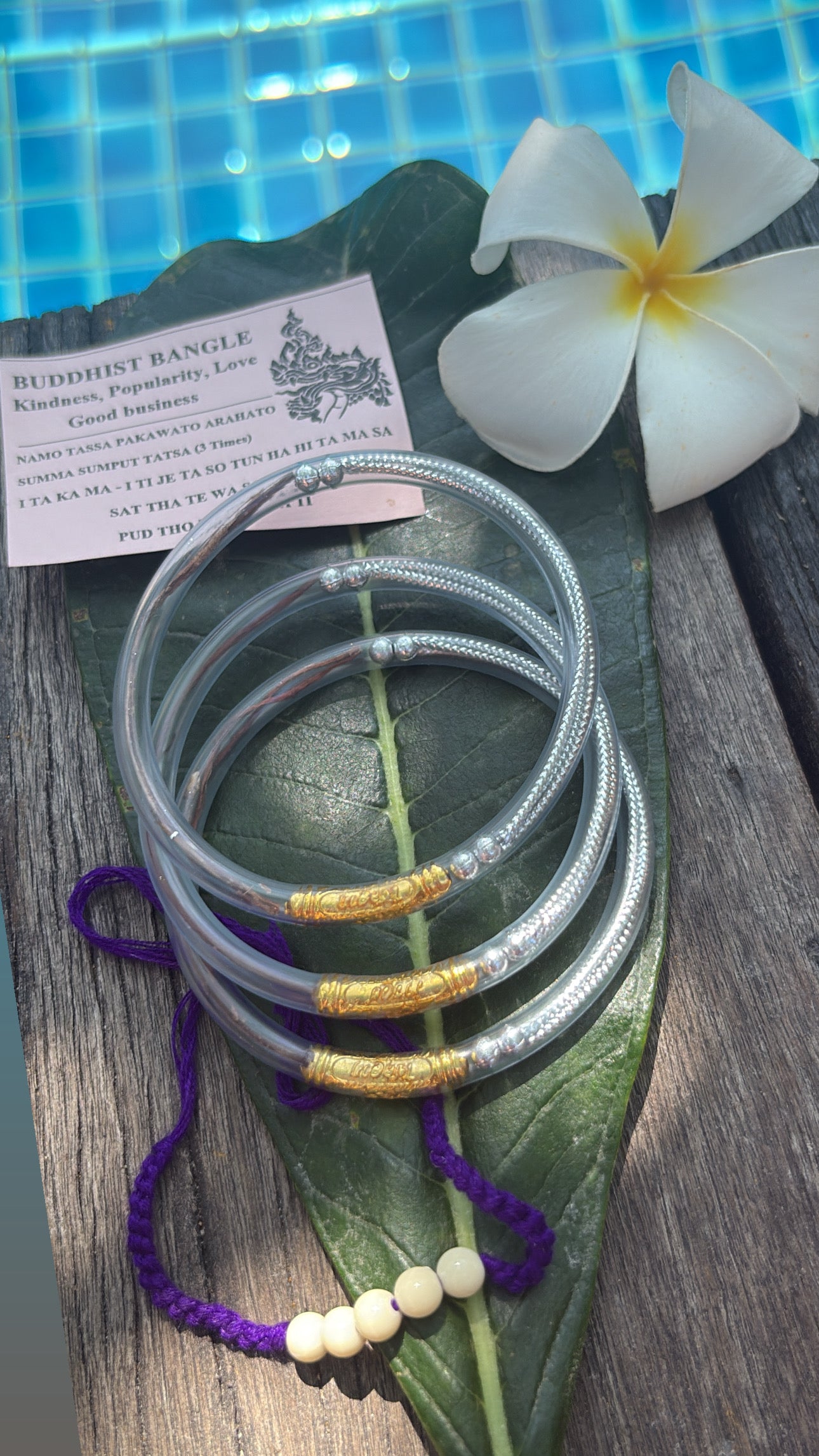 Kru Tao Long Silver/Gold Spécial Petit Poignet (5cm)
