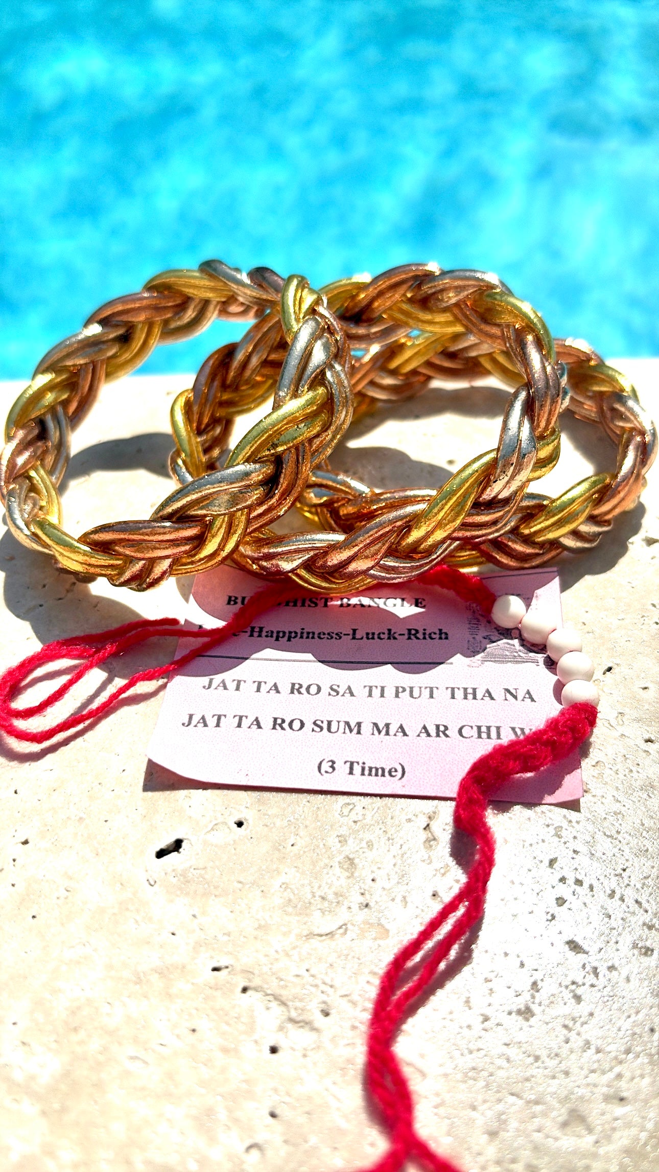 Kumlaï Double Braid Gold/Cooper/RoseGold