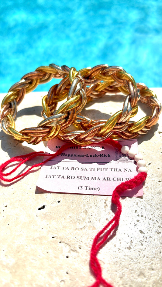 Kumlaï Double Braid Gold/Cooper/RoseGold