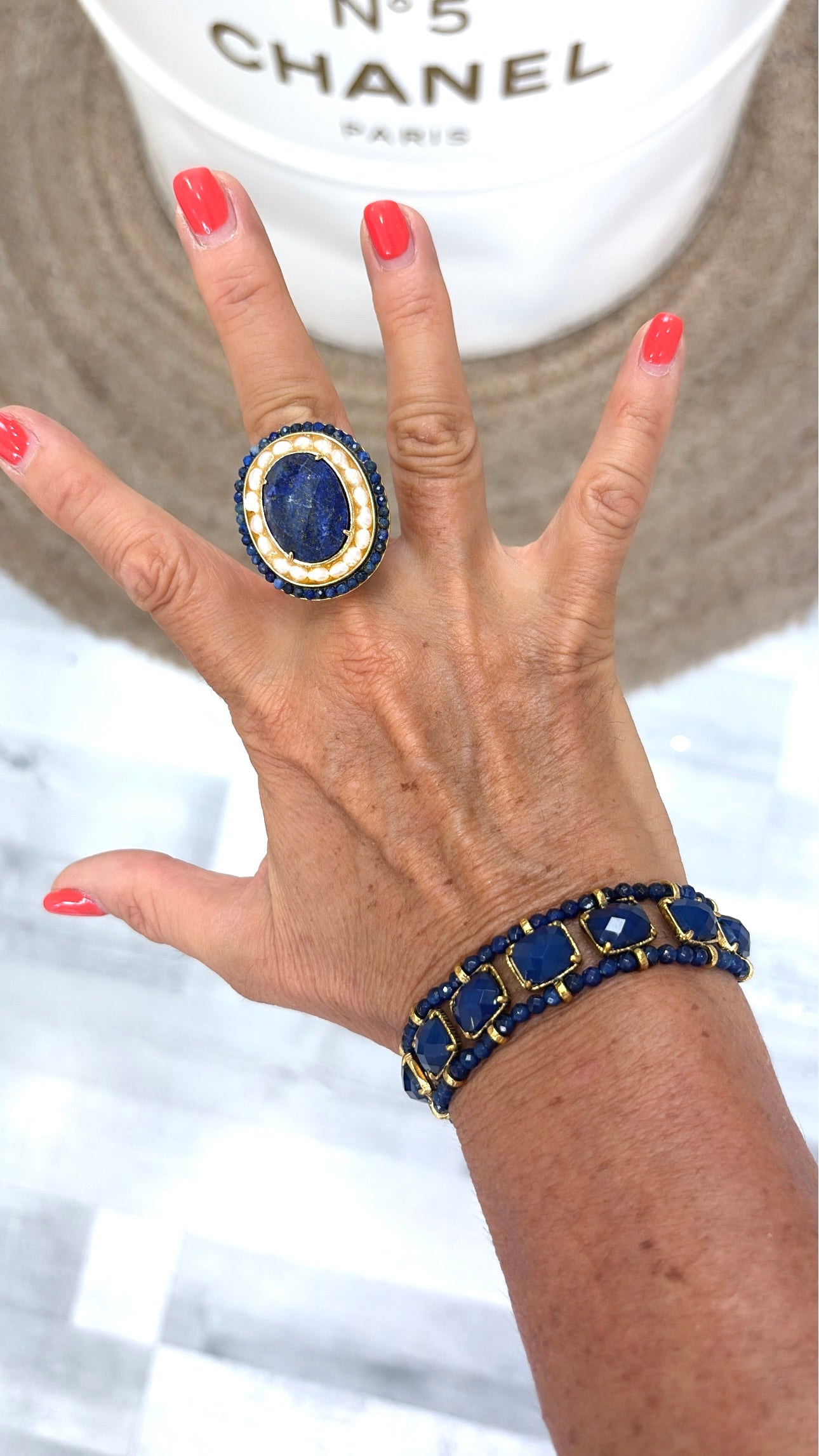 Bracelet Gaïa Lapis Lazulli