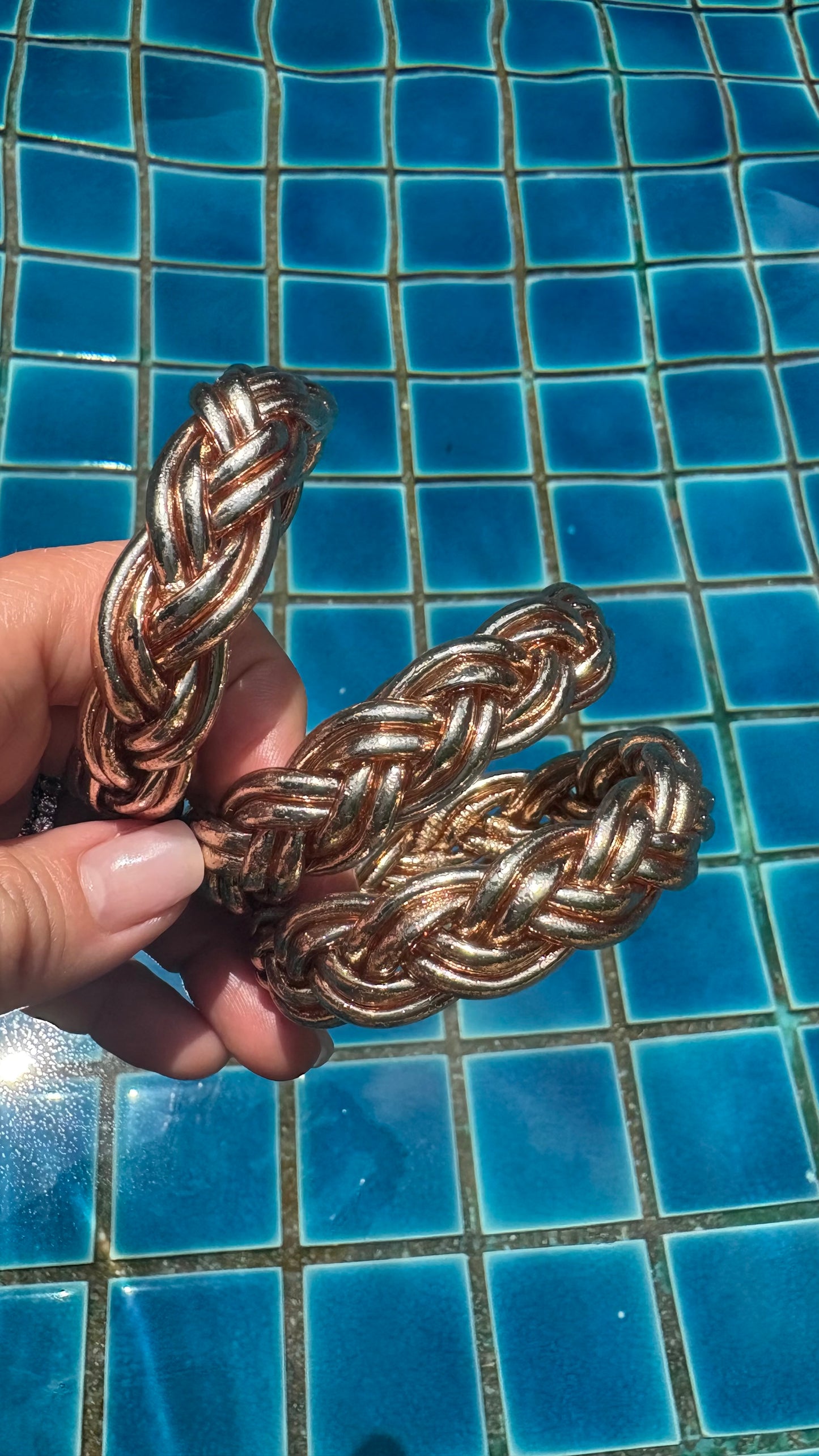 Kumlaï Double Braid Rose Gold