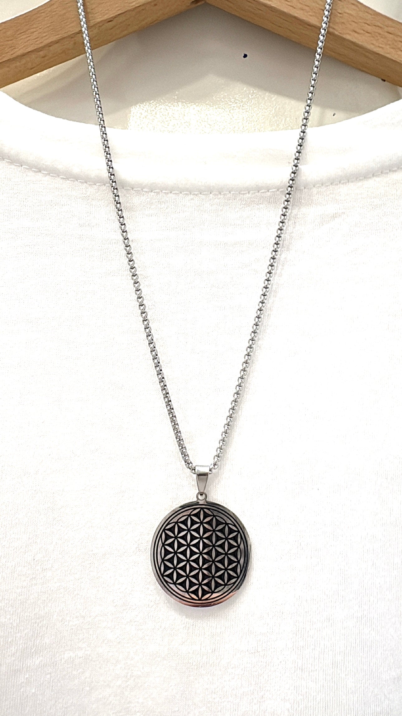 Collier Fleur de Vie Silver