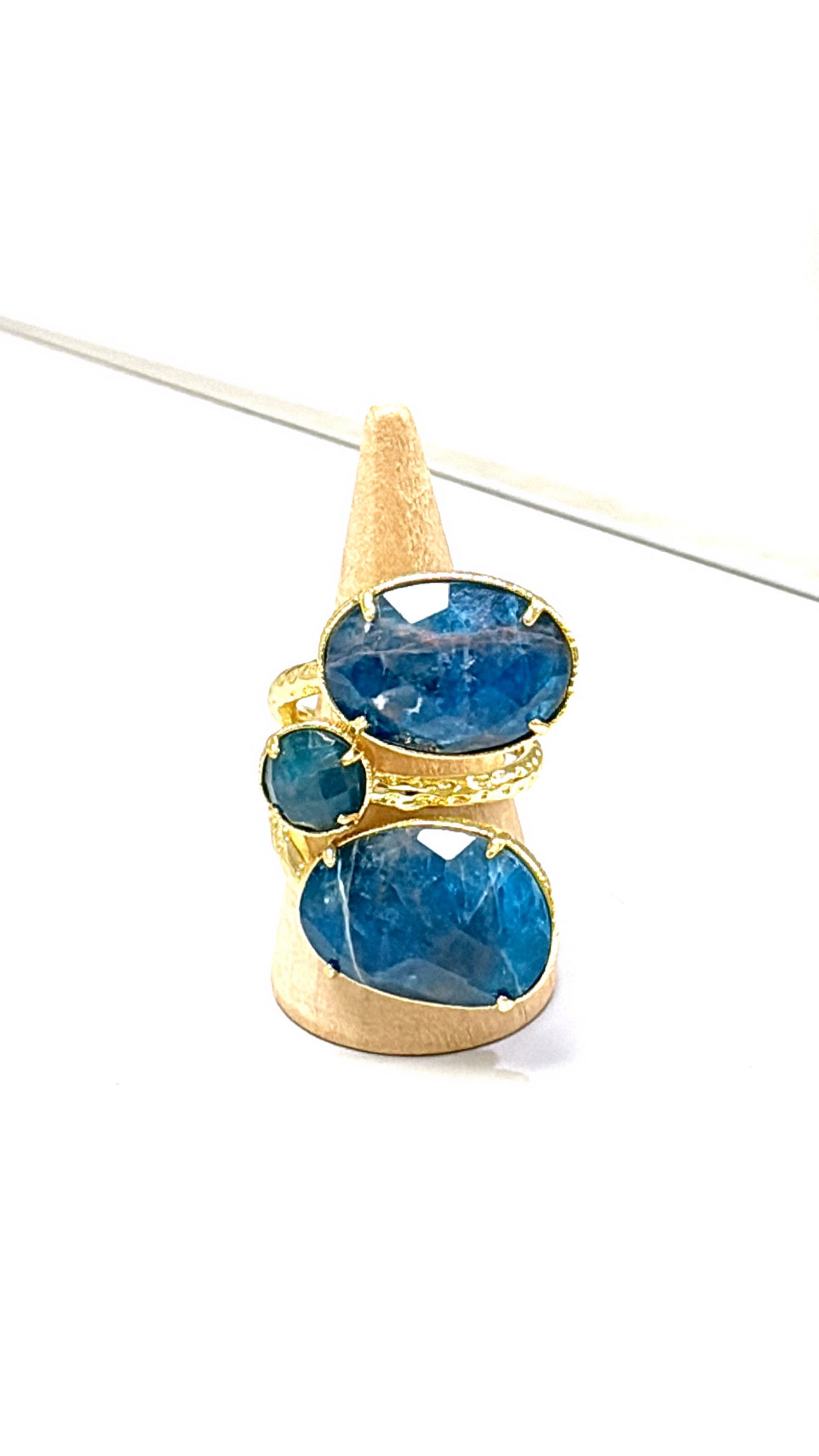 Bague Trio Apatite