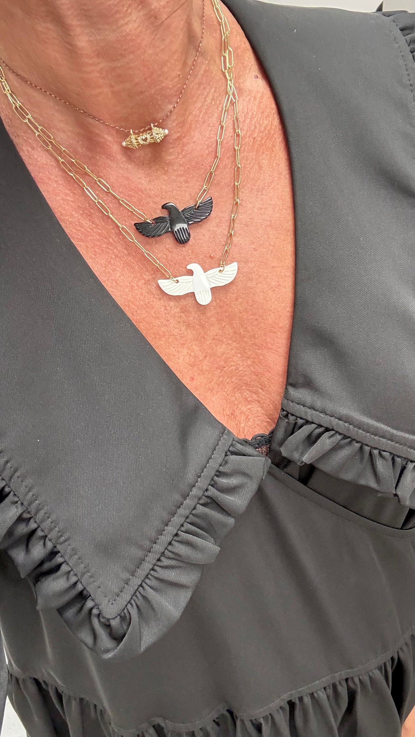 Collier Black Phénix