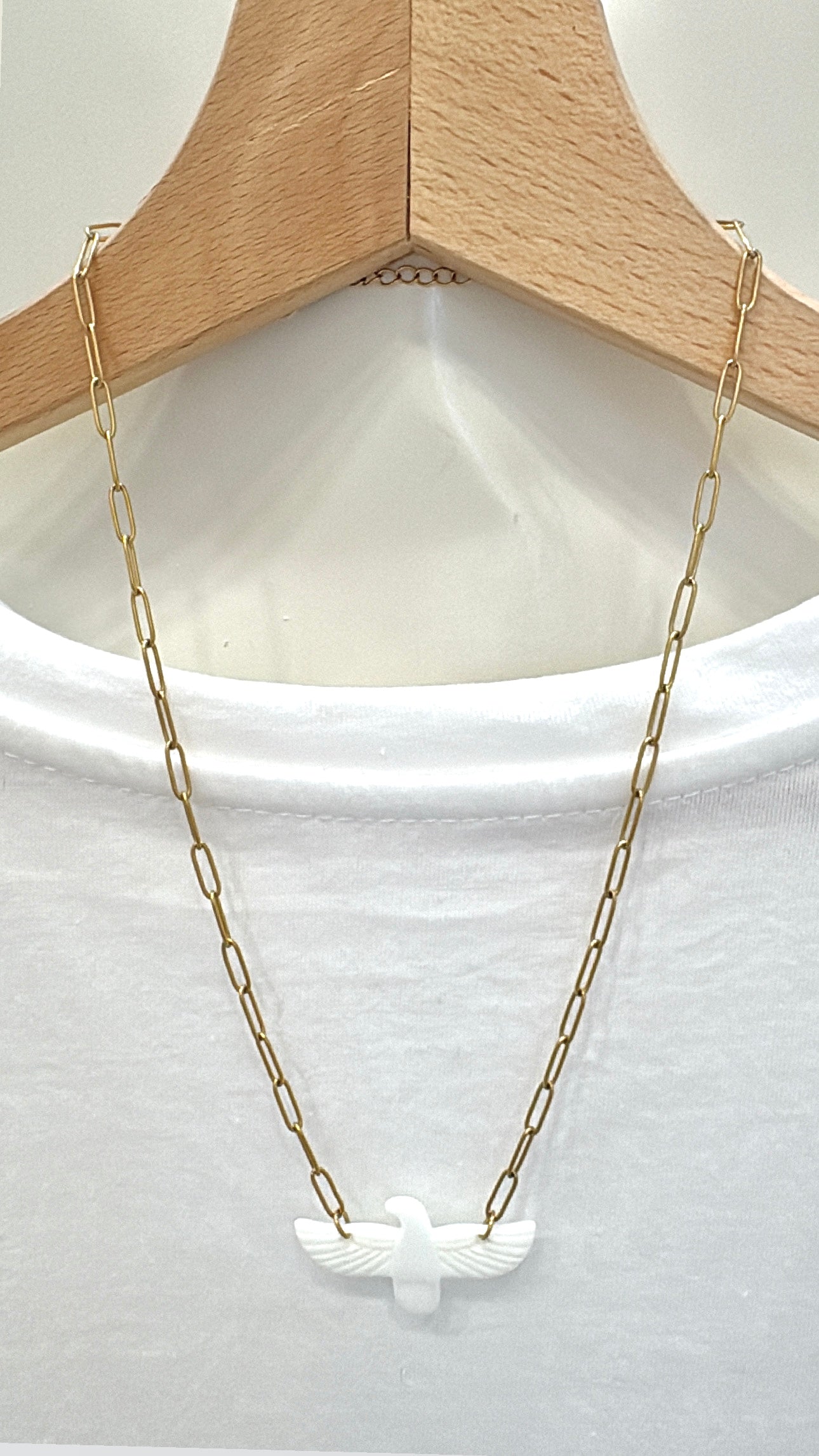 Collier White Phénix