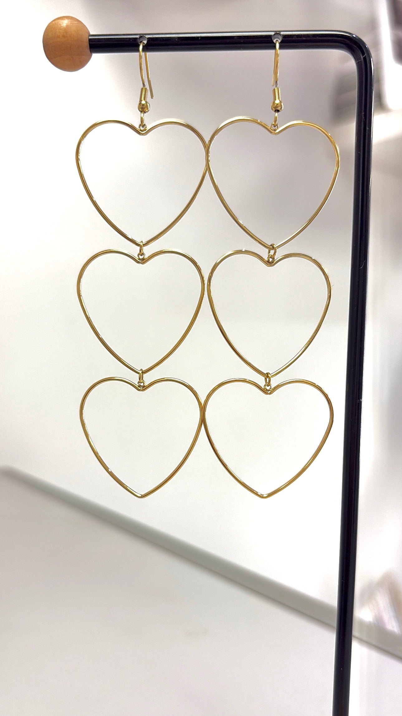 Boucles d’oreilles Cœurs