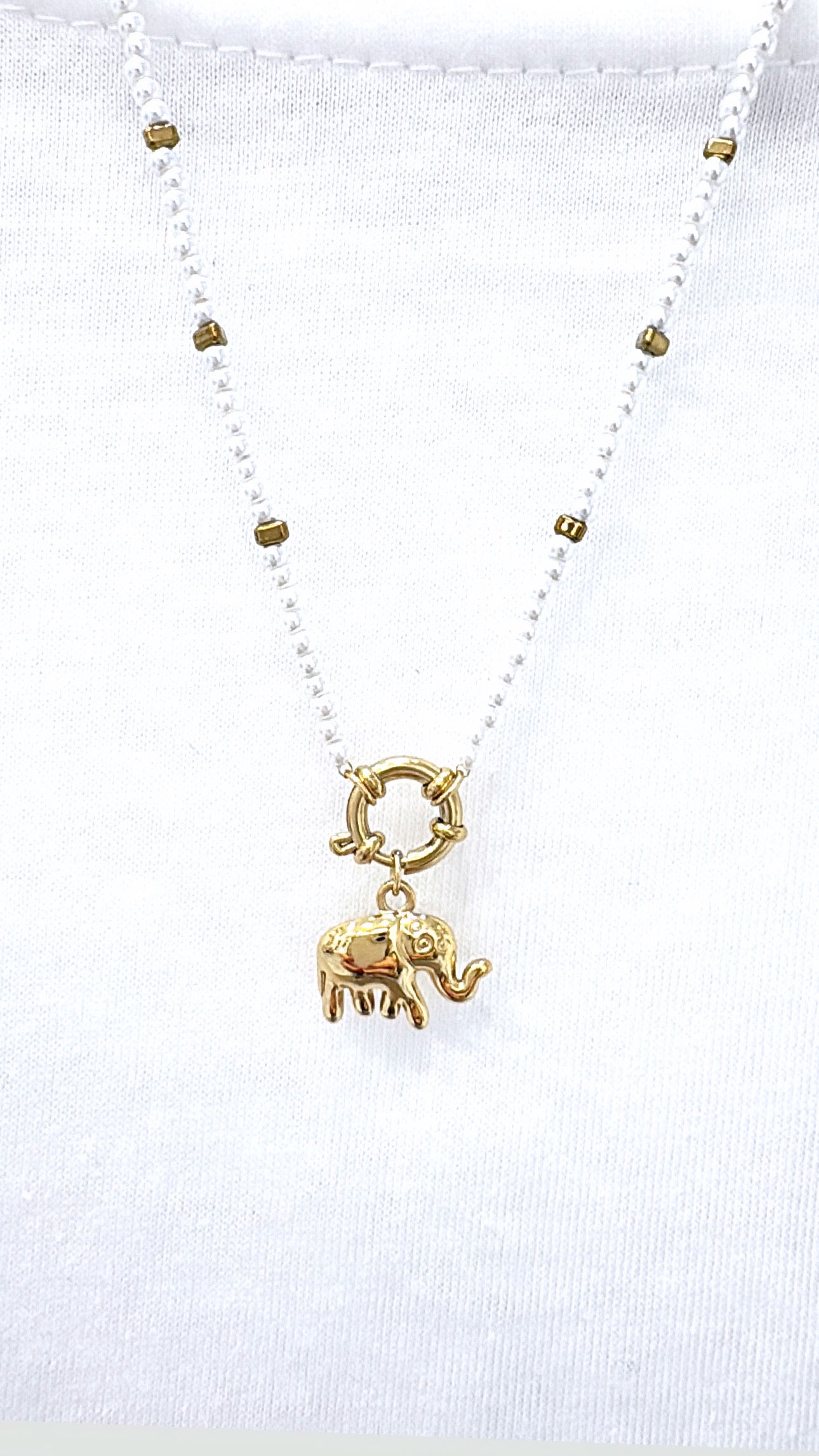 Collier Baby Éléphant