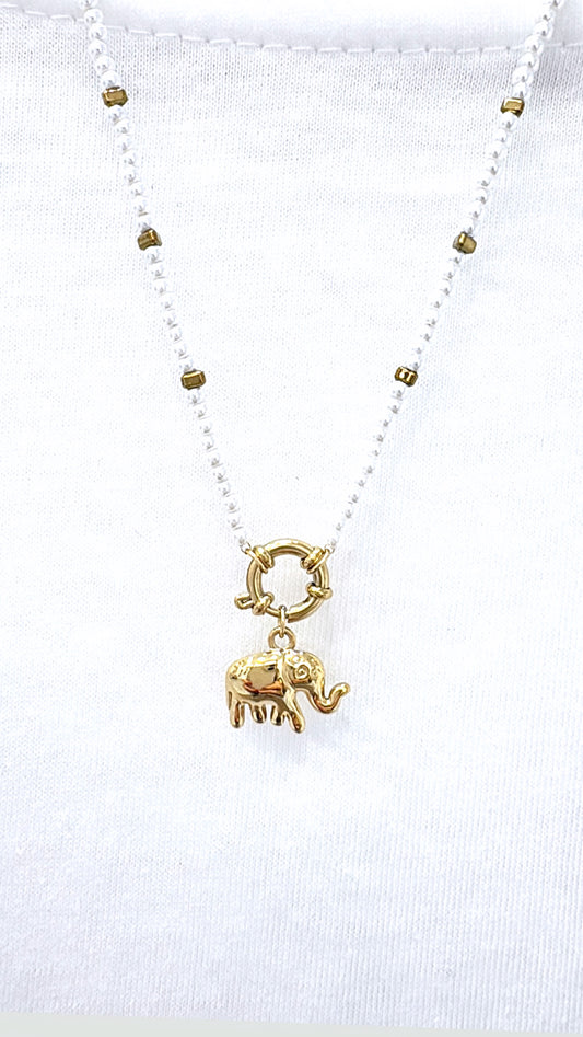 Collier Baby Éléphant