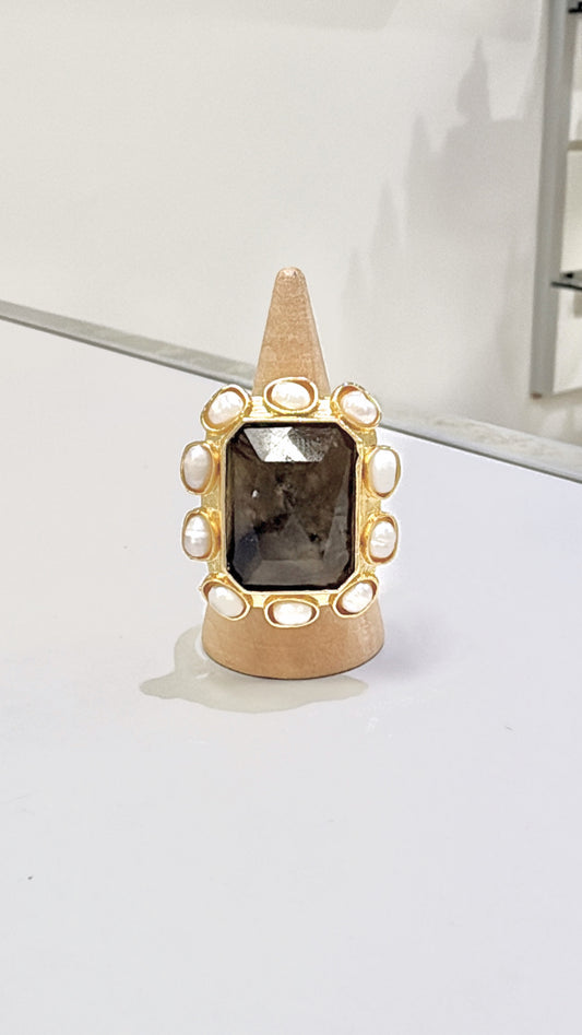 Bague Somptueuse Labradorite