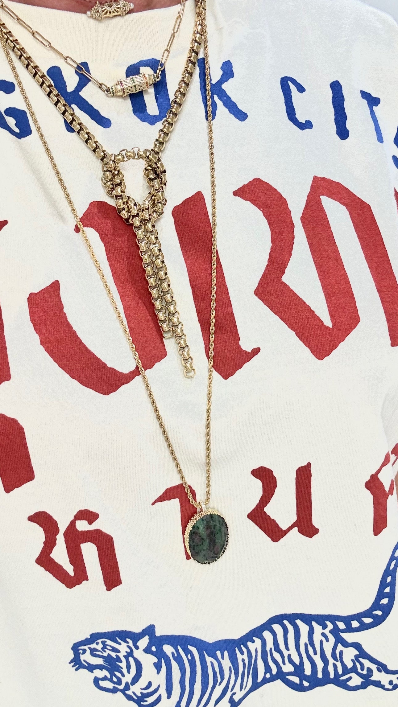 Sautoir Fabulous Rubis Zoisite