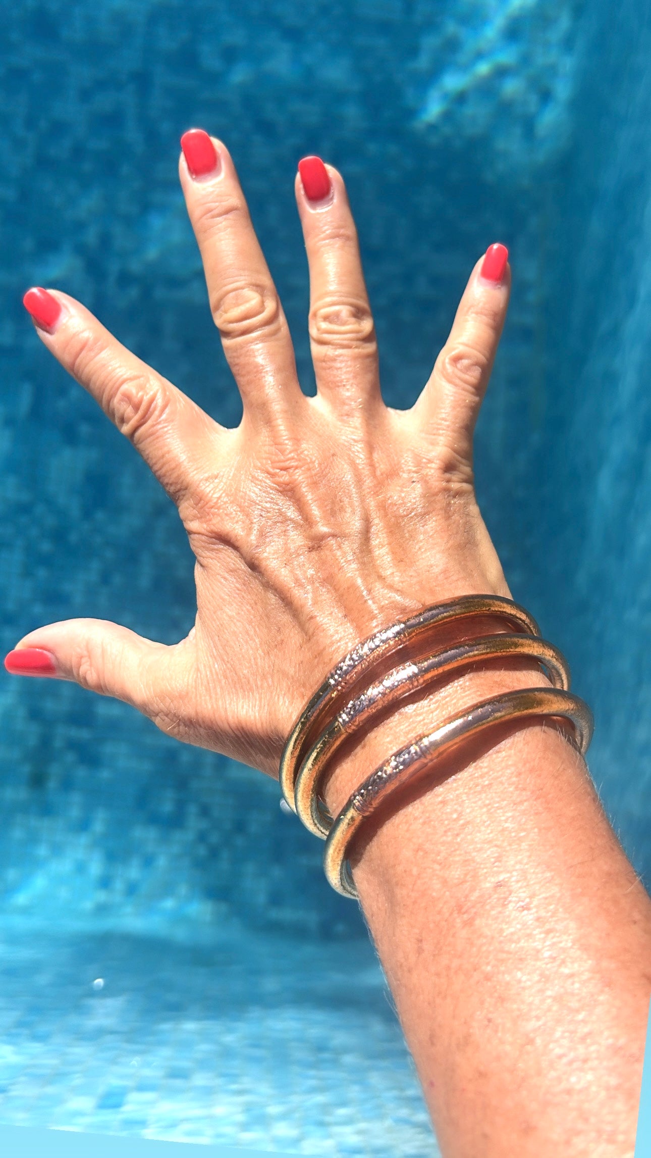 Kumlaï Somdun สมดุล Cooper/RoseGold Special Grand Poignet 7cm (Exclusivité)