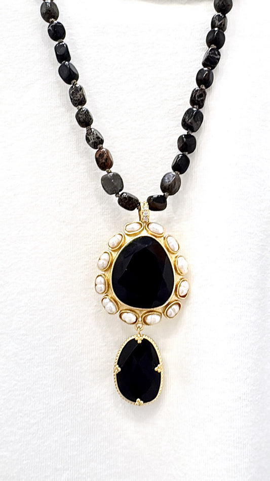 Collier Adoration Onyx