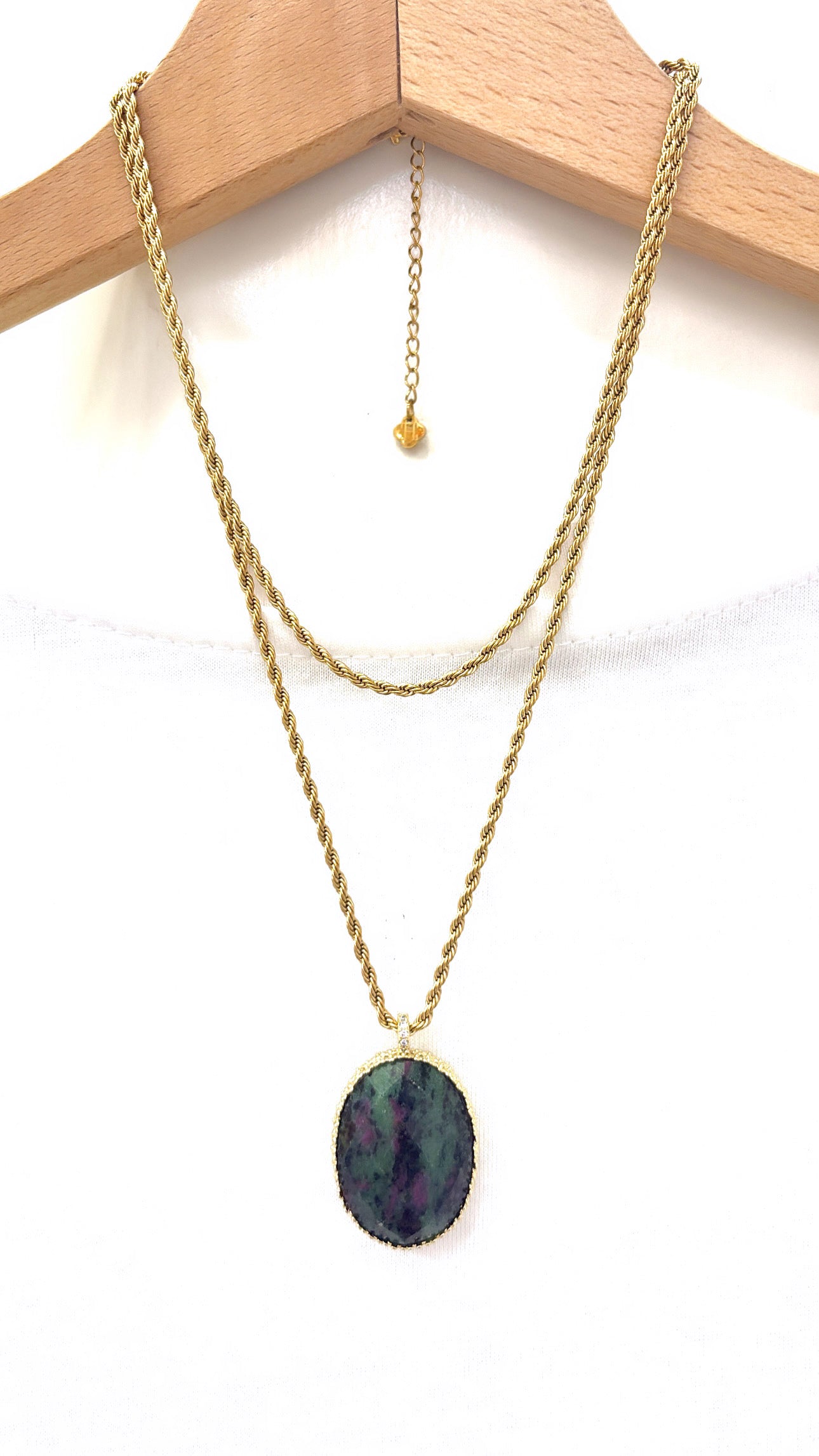 Sautoir Fabulous Rubis Zoisite