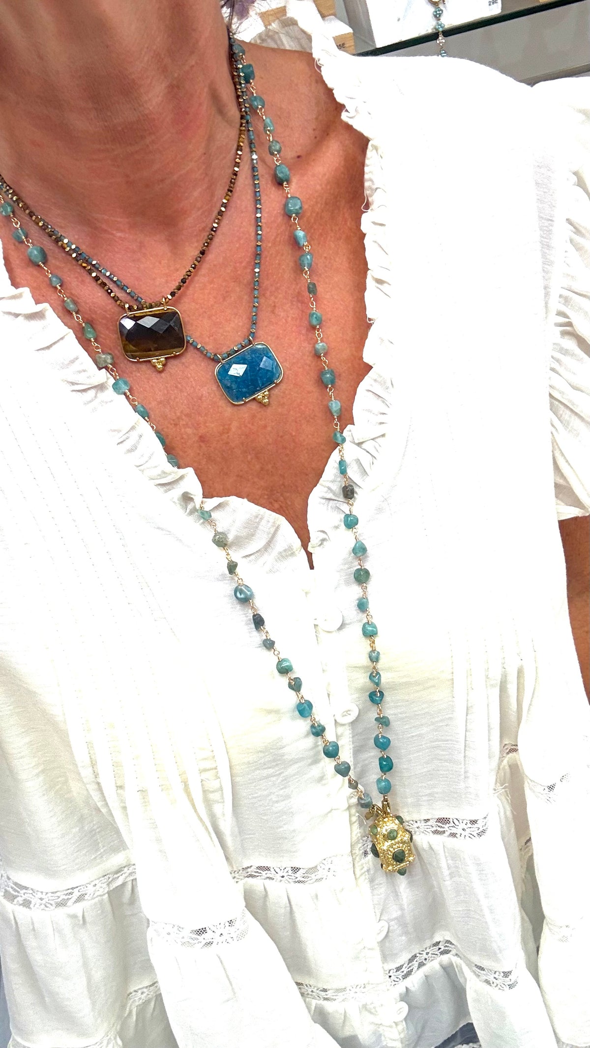 Collier Trésor Apatite