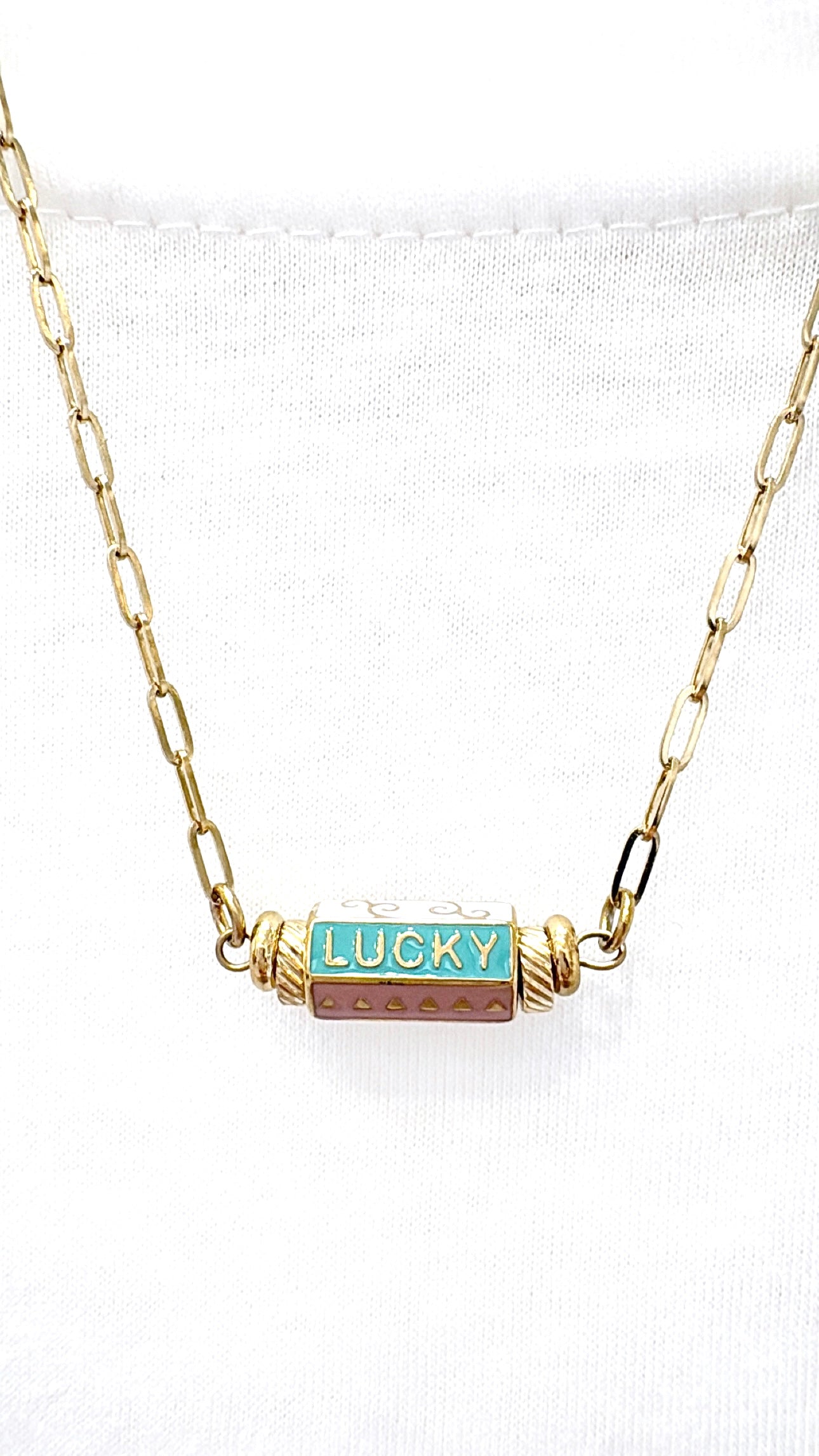 Collier Amulette Lucky