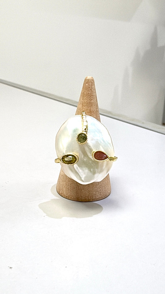 Bague Adoration Perle d’eau douce