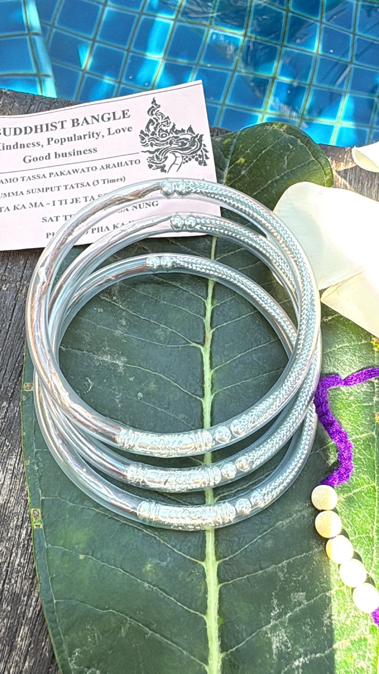 Kru Tao Long Silver Grand Poignet