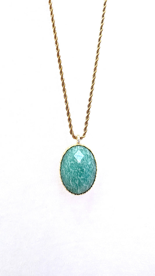 Sautoir Fabulous Amazonite