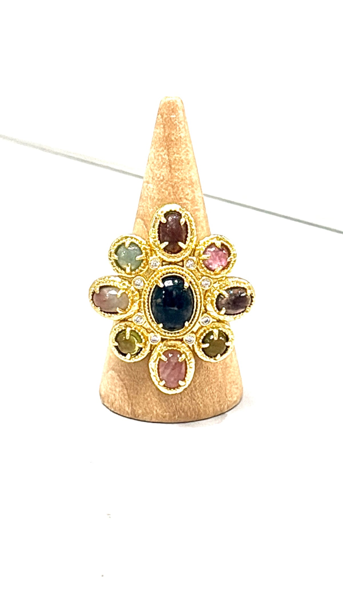 Bague Mandalyana Tourmaline