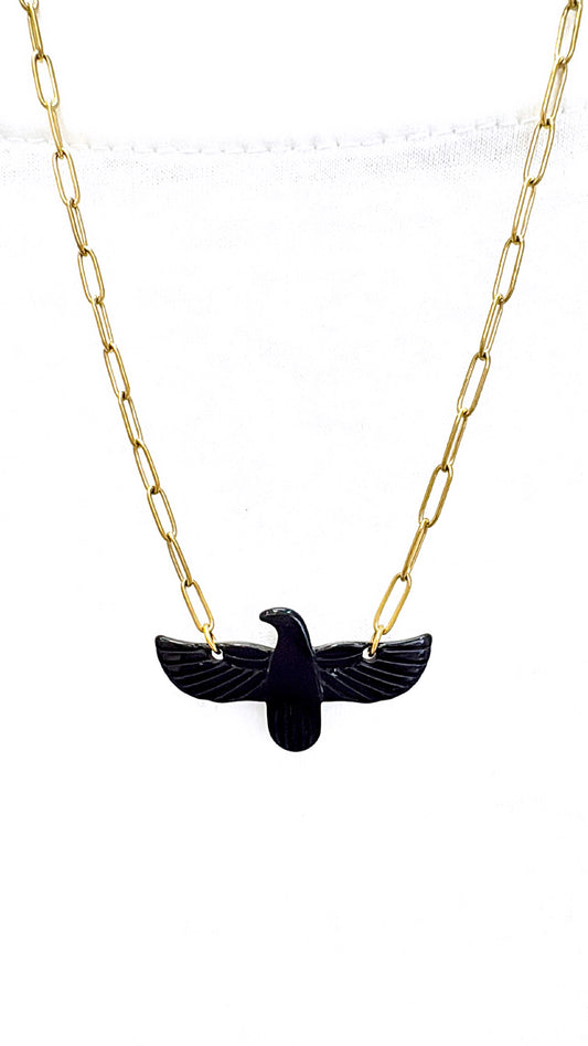 Collier Black Phénix