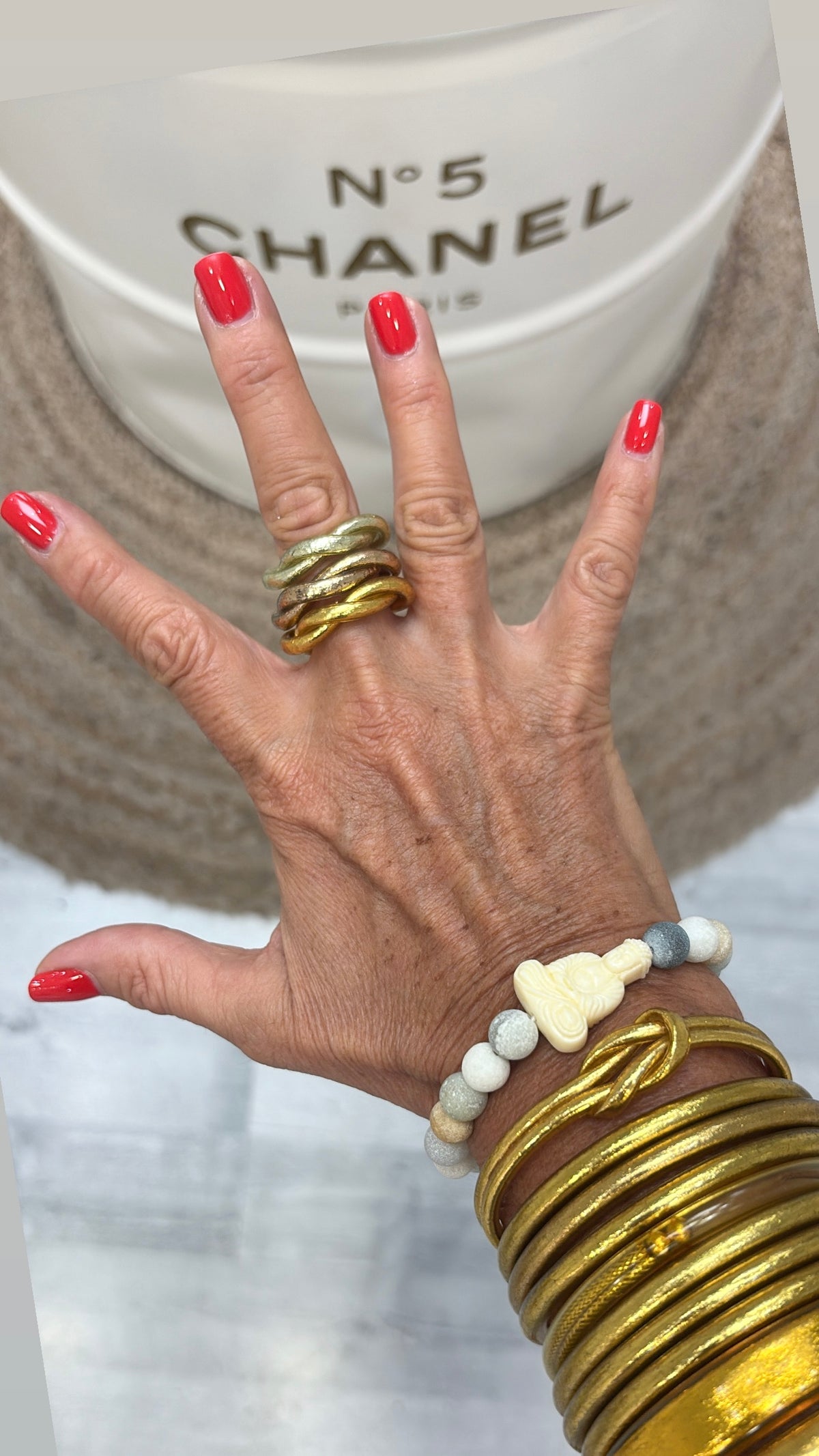 Bracelet Bouddha Calcite