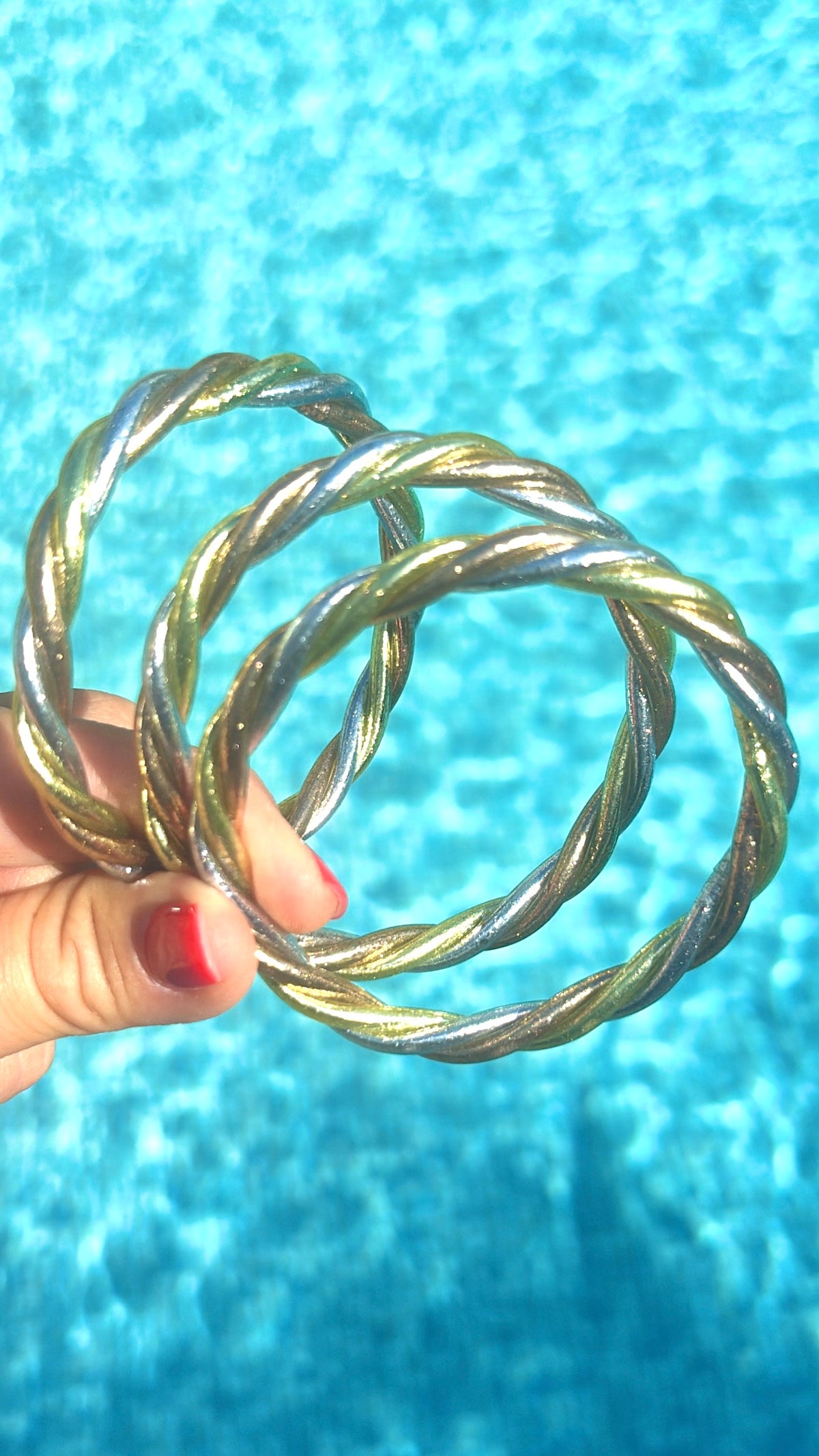 Kumlaï Twist Silver/Champagne/RoseGold