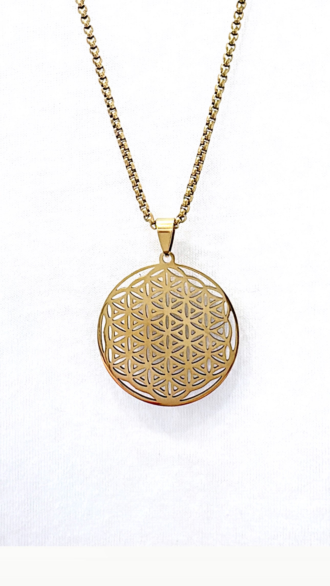 Collier Fleur de vie Gold