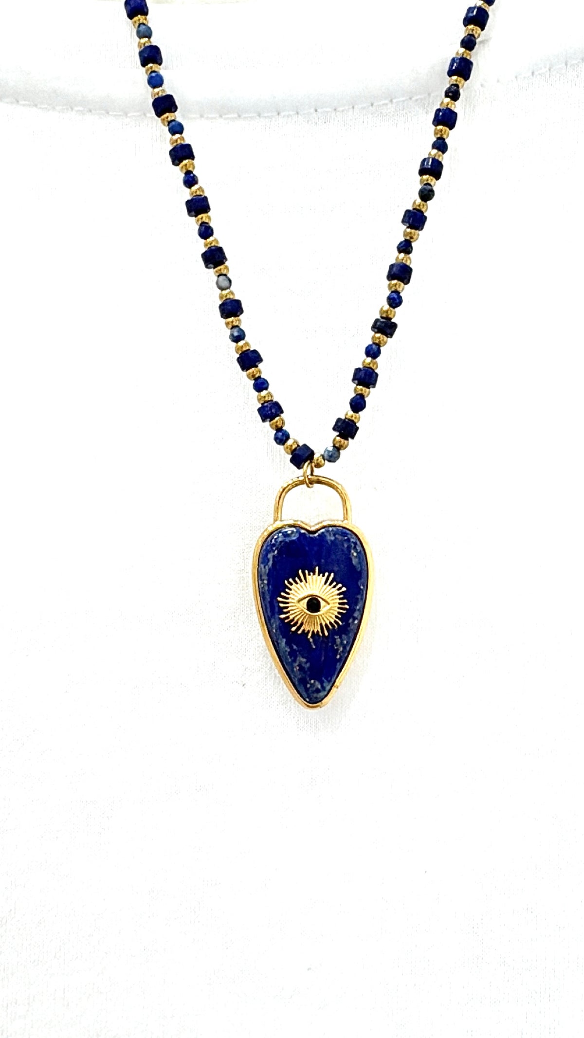 Collier Talisman Lapis Lazulli
