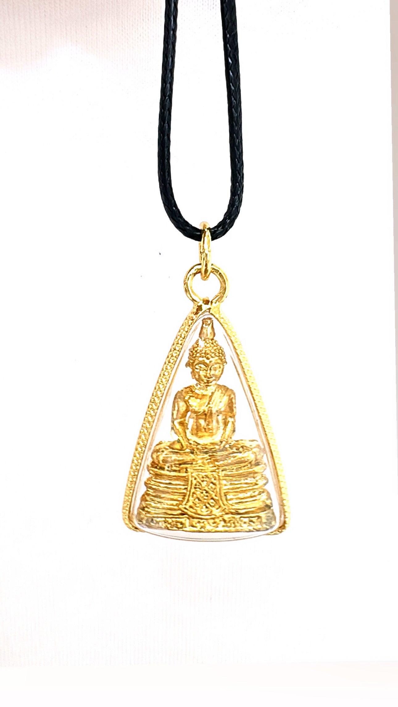 Collier Authentique Thaï Amulette Gold