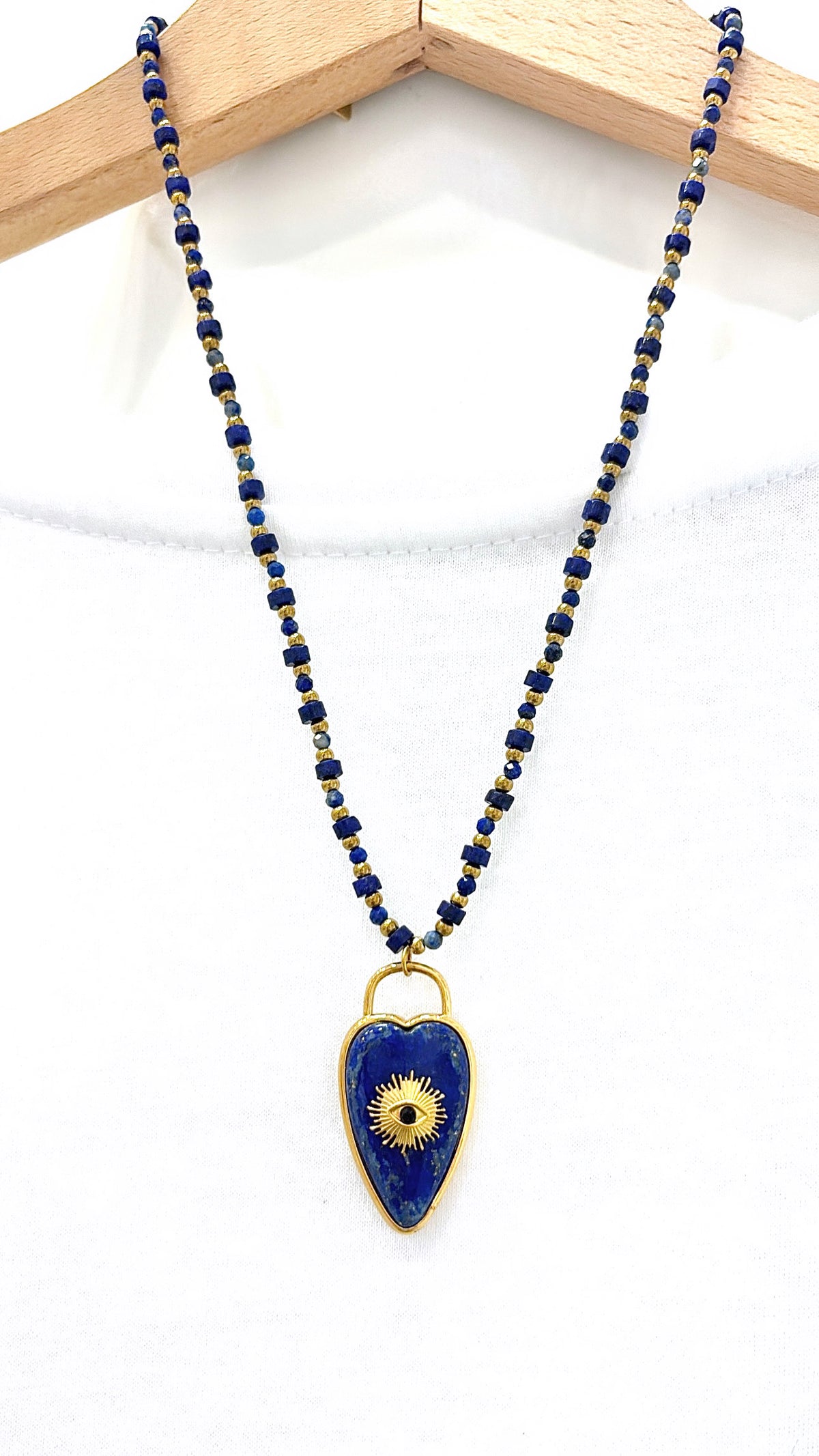 Collier Talisman Lapis Lazulli