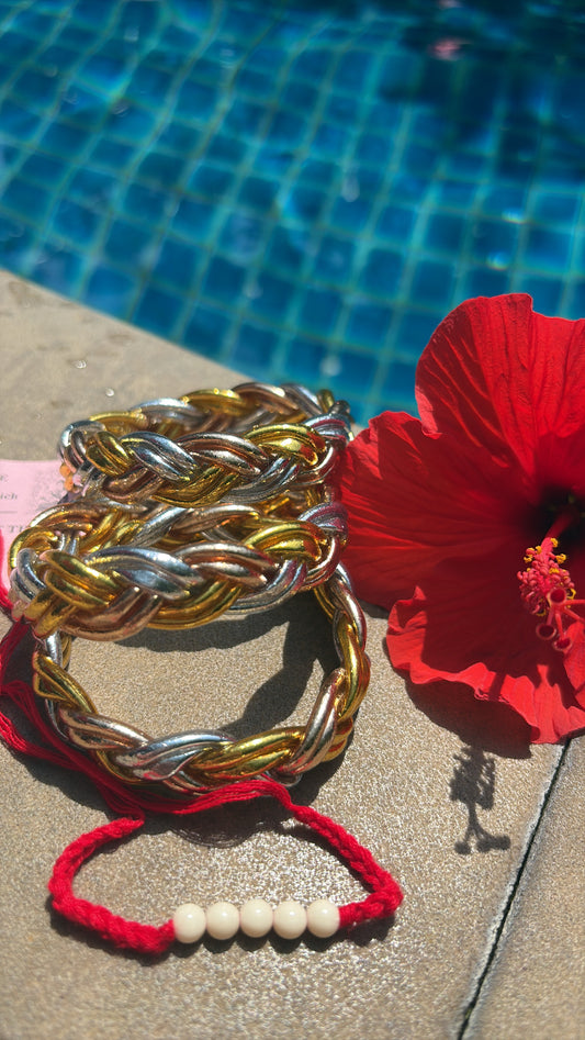 Kumlaï Double Braid Tricolore