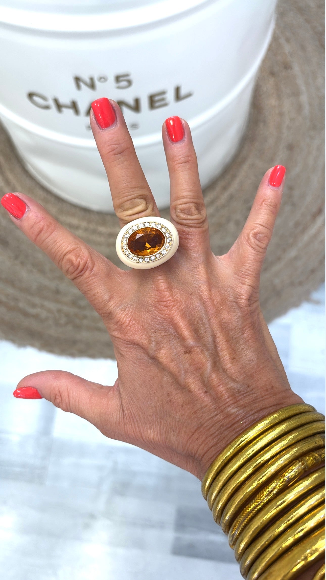 Bague Joyaux Beige