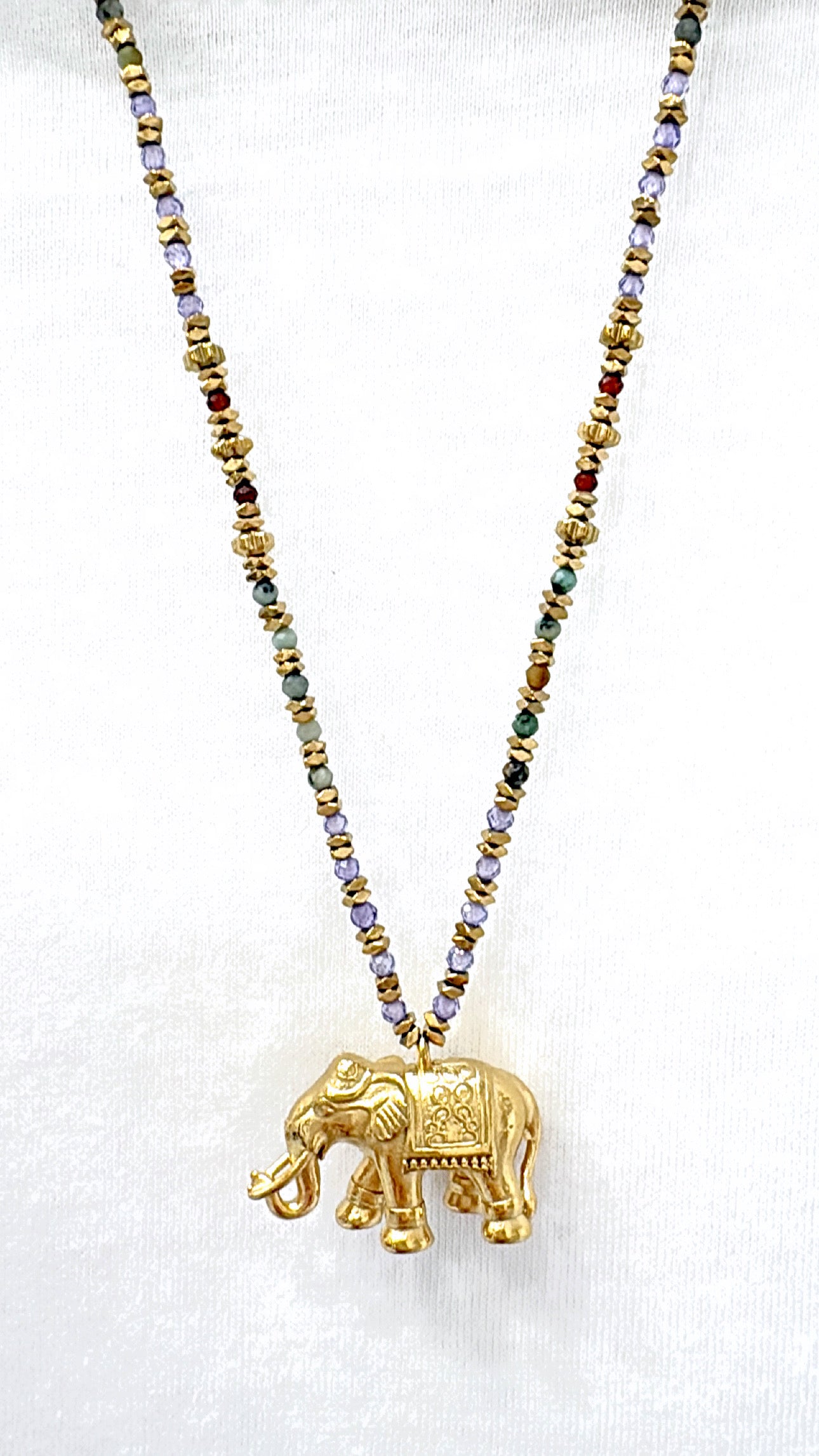 Collier Indira Turquoise Africaine