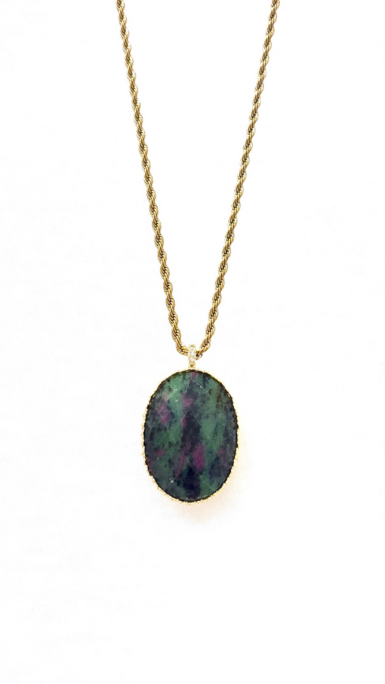 Sautoir Fabulous Rubis Zoisite