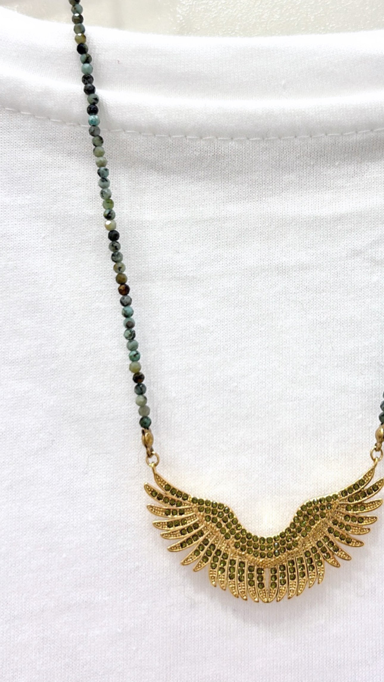 Collier Angel Turquoise Africaine