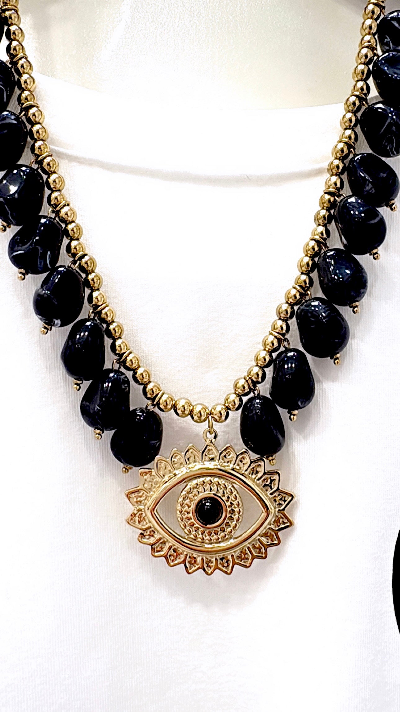 Collier Good Eye Onyx