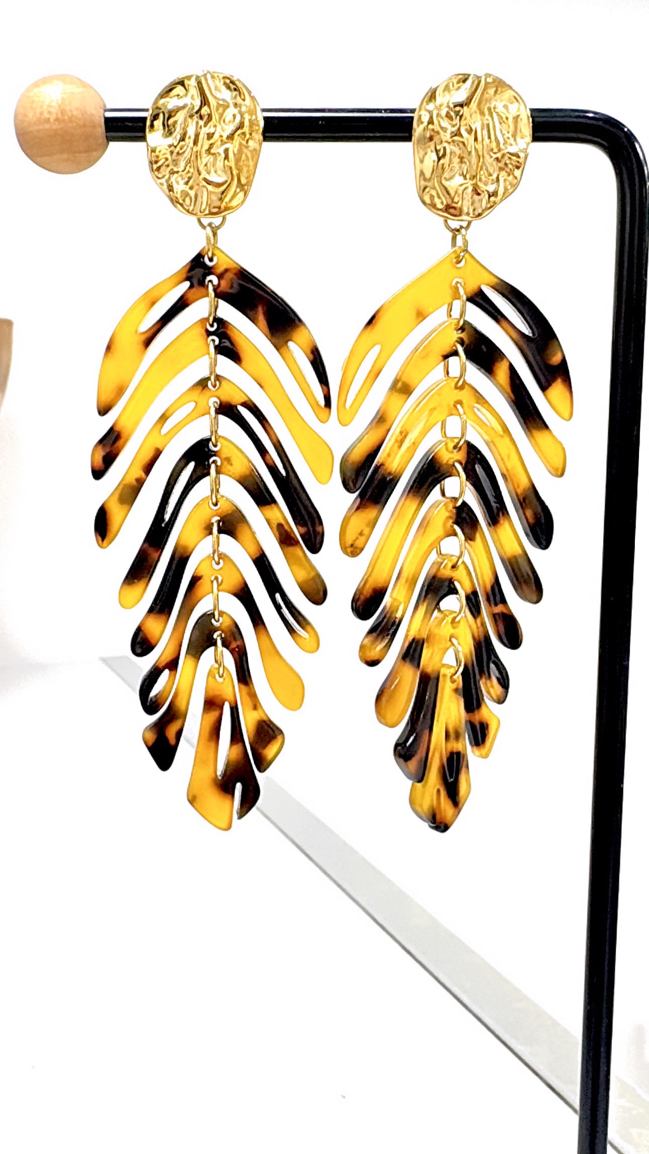 Boucles d’oreilles Palm Léo
