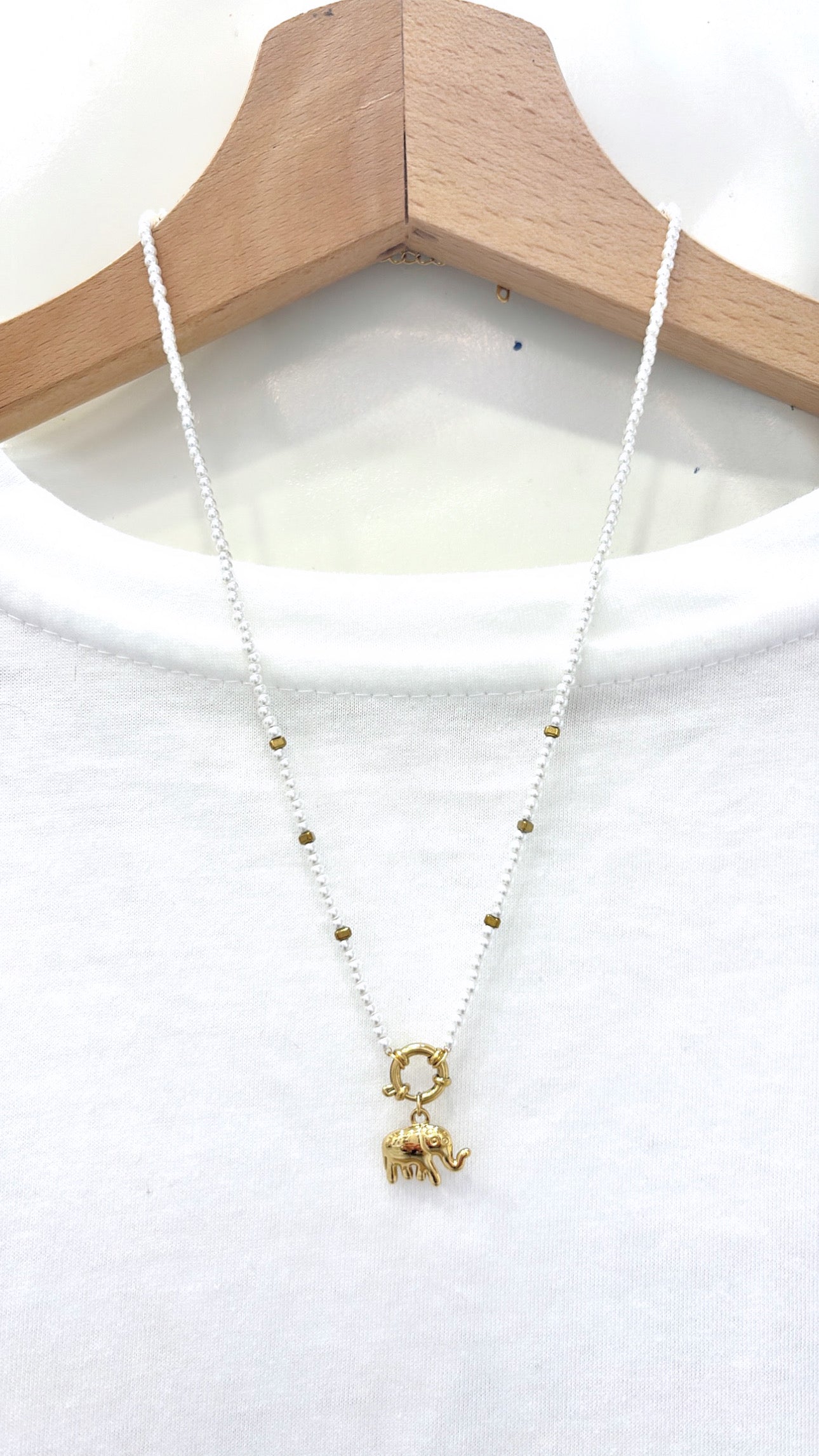 Collier Baby Éléphant
