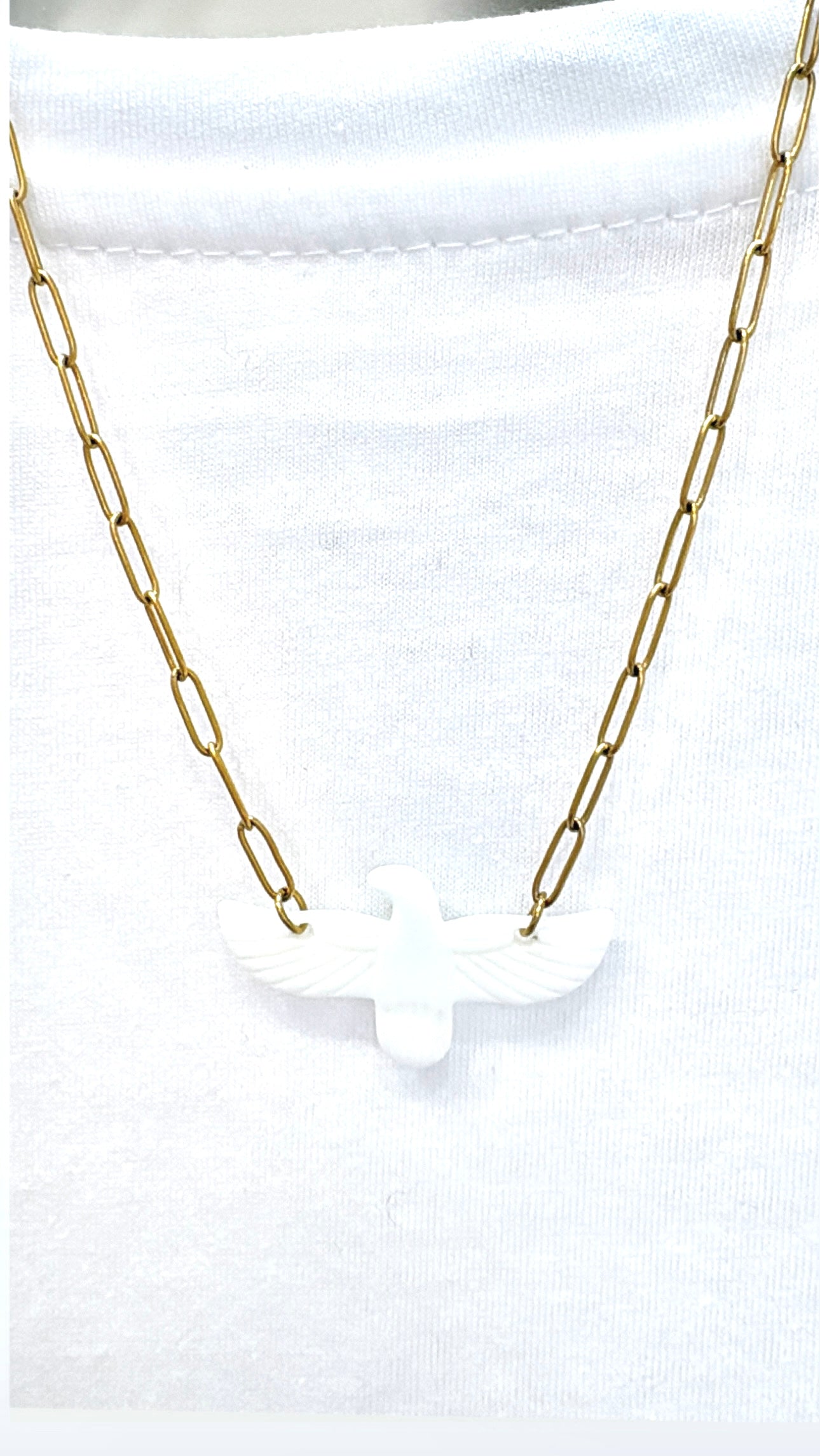 Collier White Phénix