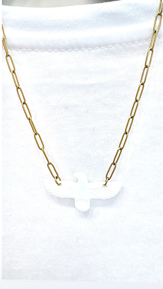 Collier White Phénix