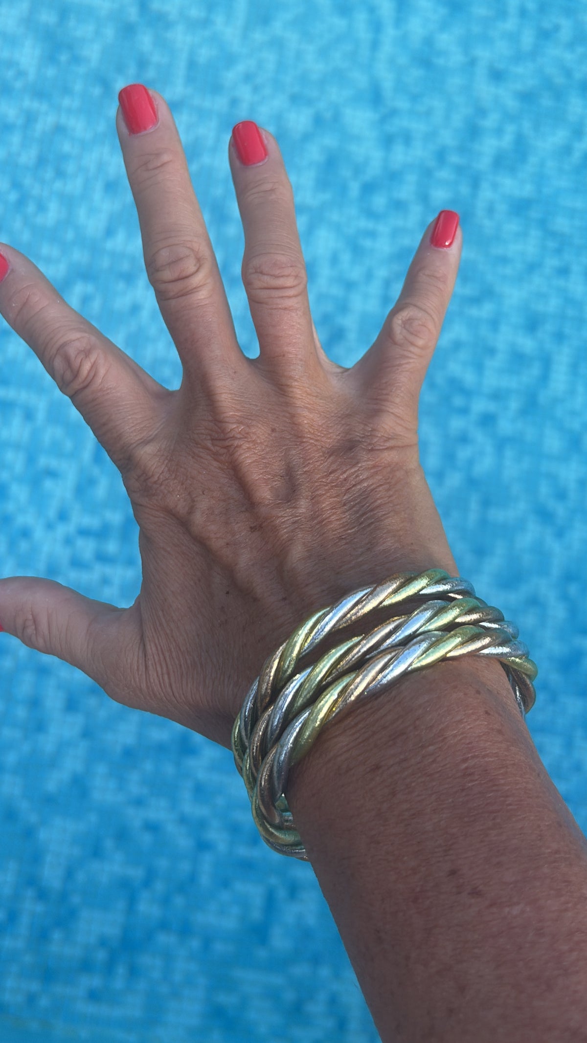 Kumlaï Twist Silver/Champagne/RoseGold