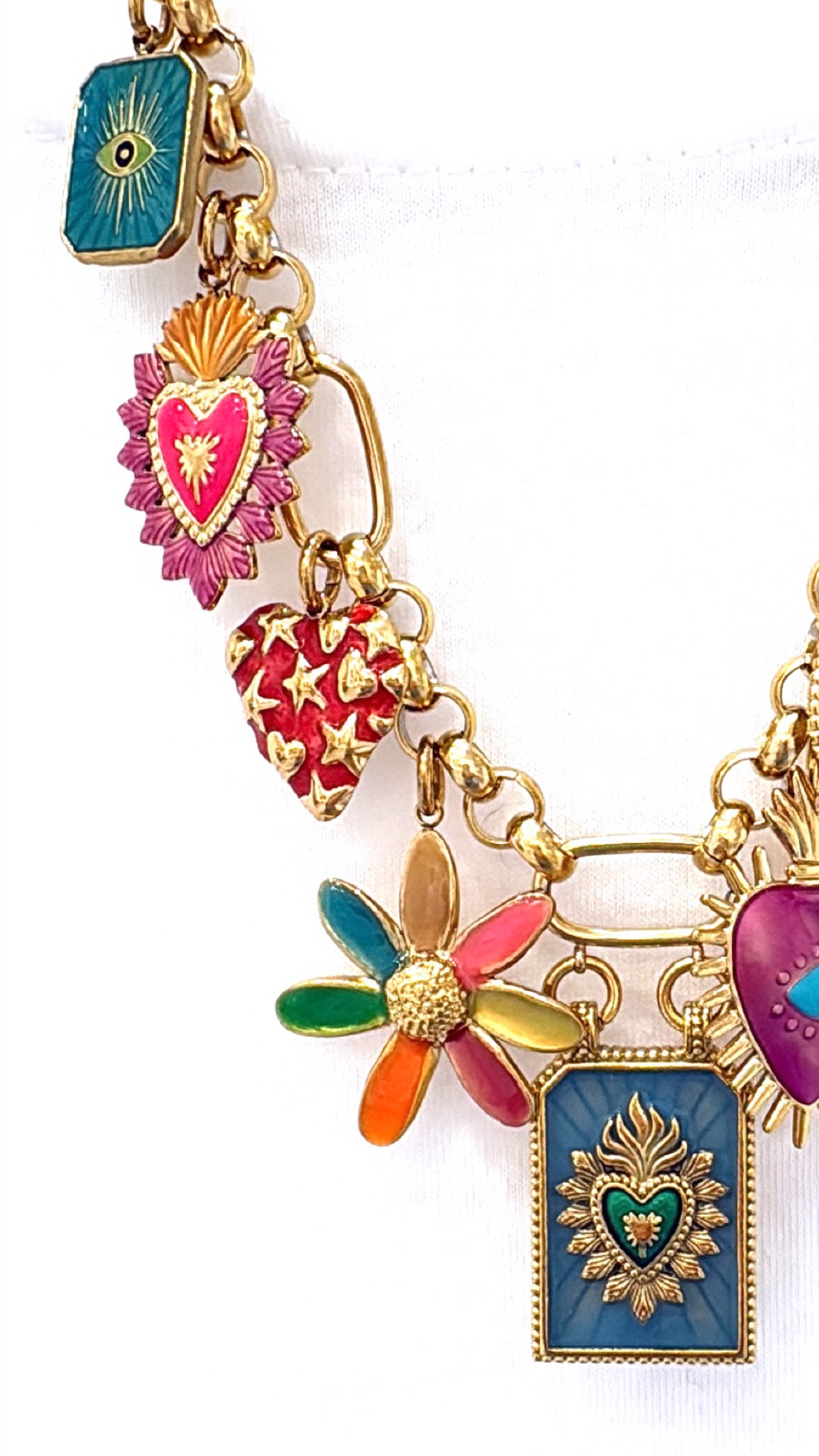 Collier Charms Sacrés