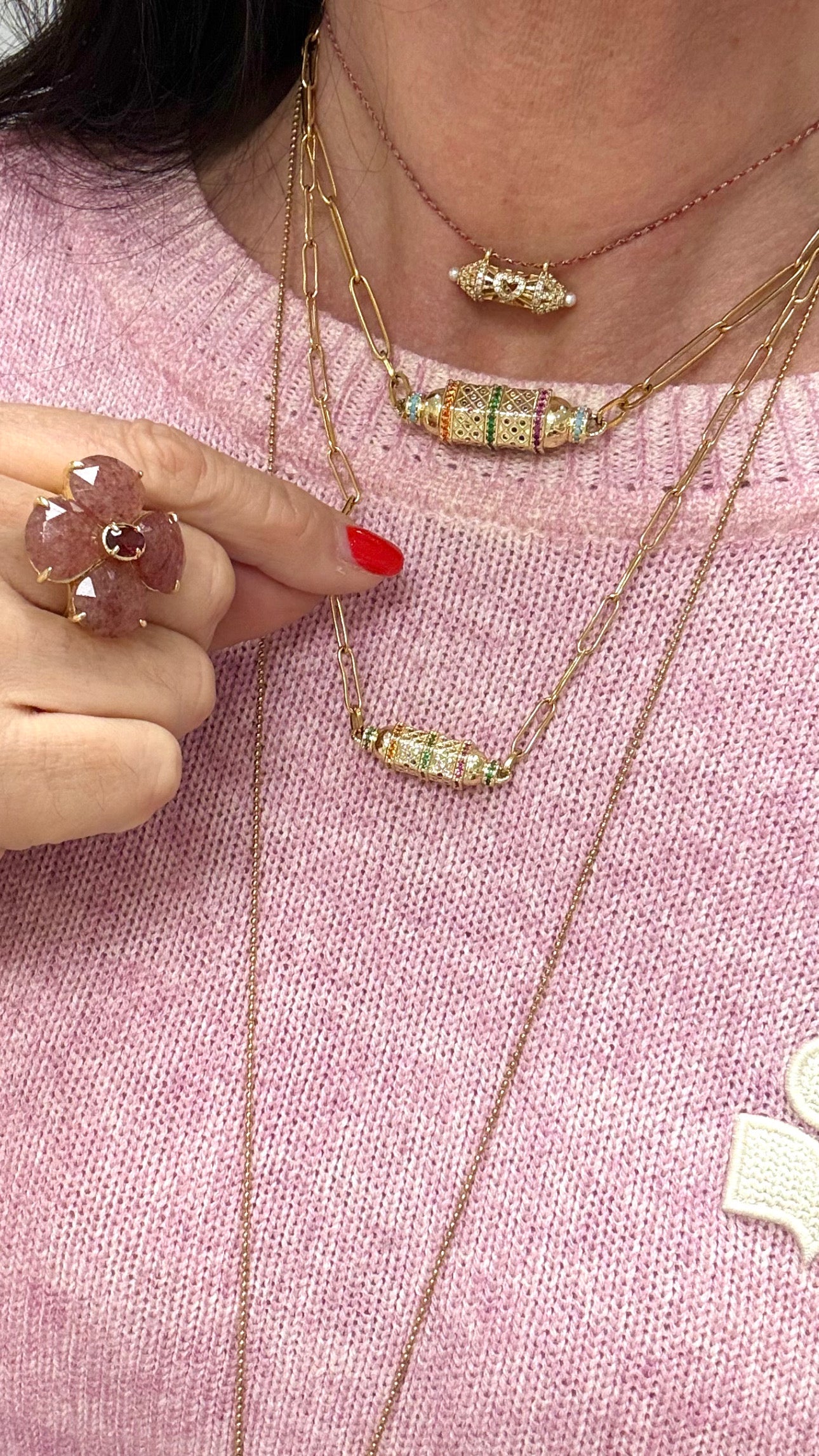 Collier Baby Amulette Chance