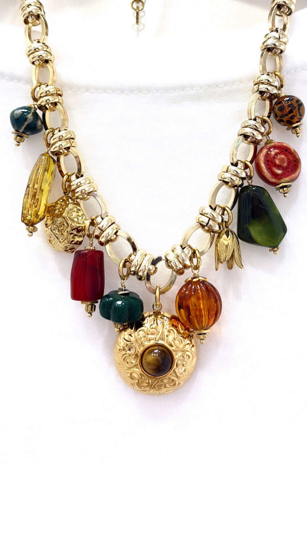 Collier Hélios Œil de Tigre