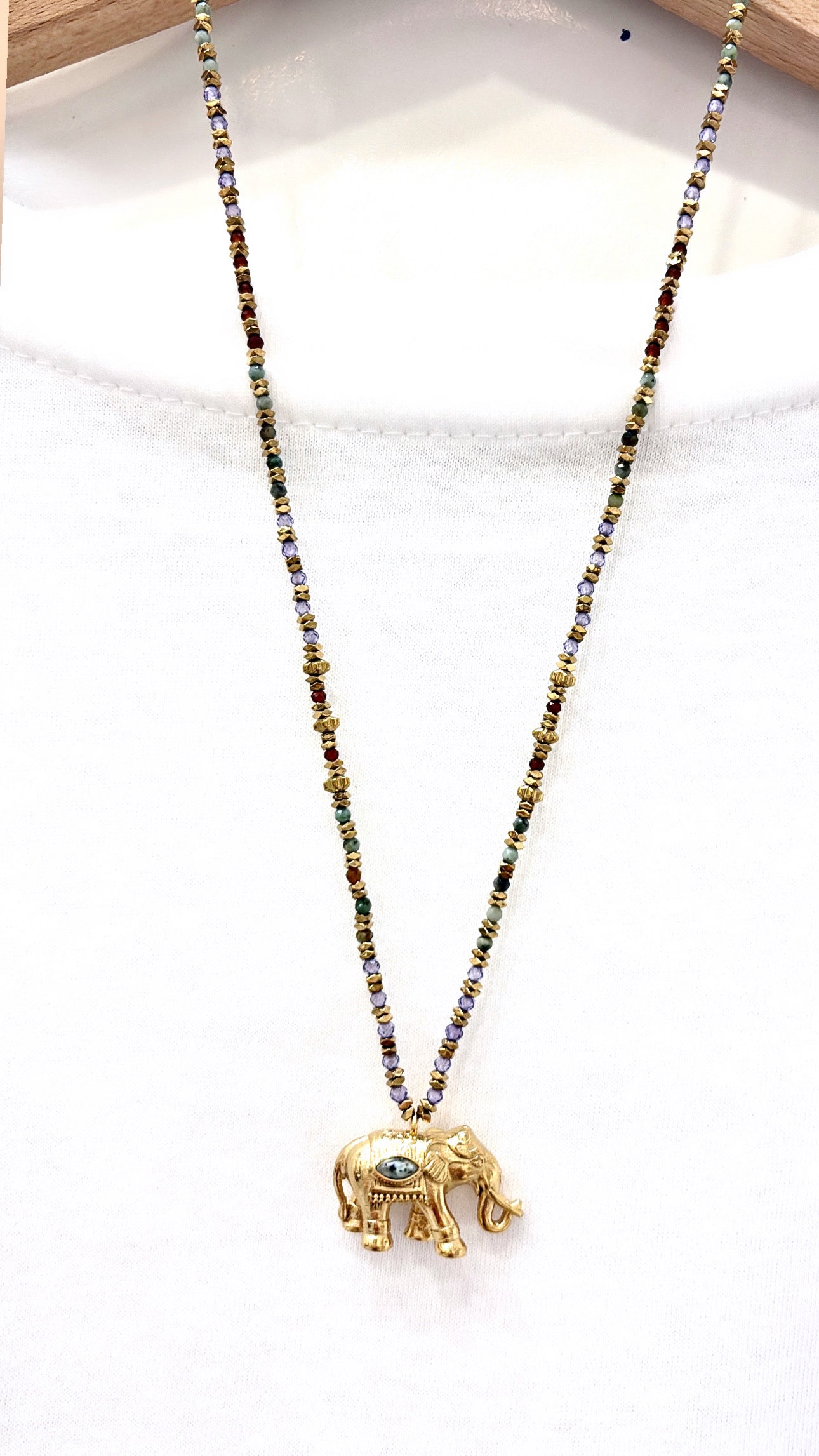 Collier Indira Turquoise Africaine
