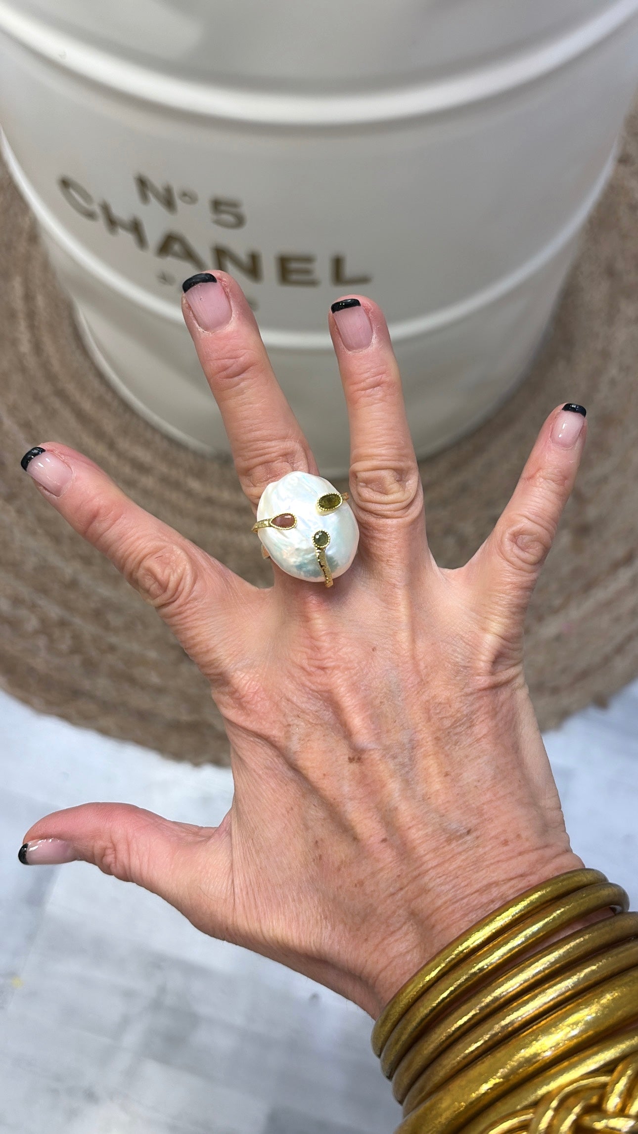 Bague Adoration Perle d’eau douce