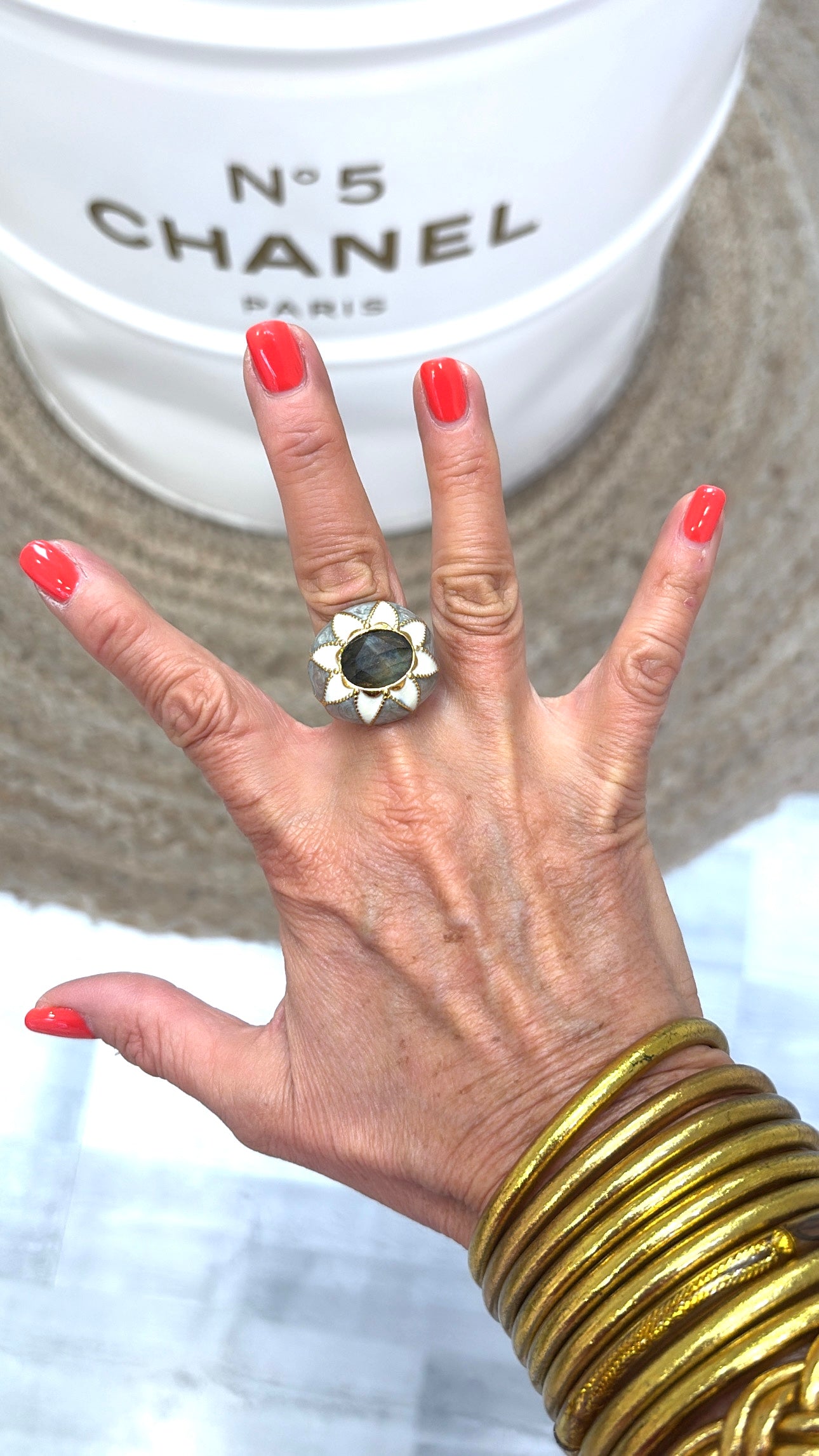 Bague Tosca Labradorite